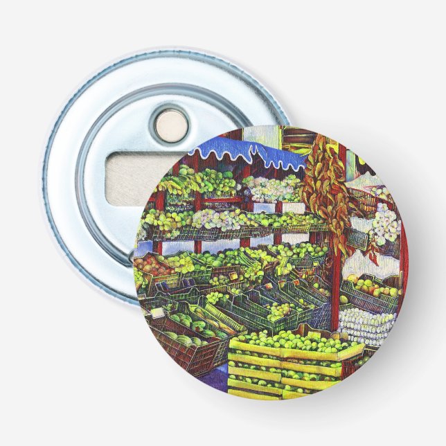 Eddie's Market, Hungary Bottle Opener (Front)