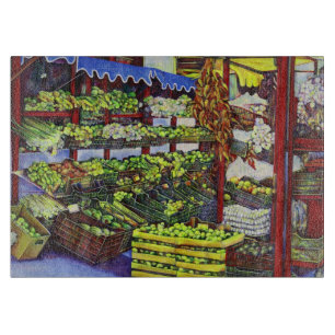 Eddie's Market, Hungary Cutting Board
