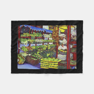Eddie's Market, Hungary Fleece Blanket