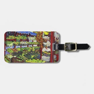 Eddie's Market Luggage Tag