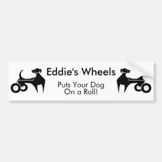 Eddie's Wheels Bumper Sticker