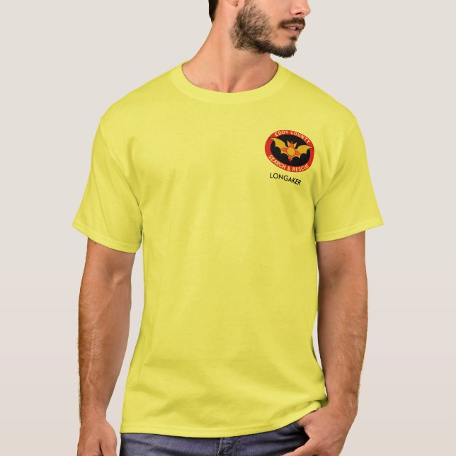 eddycosrlogo, LONGAKER T-Shirt (Front)