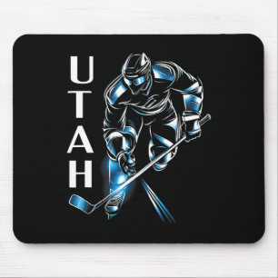 Eddy's Canyon Hockey Uni-adult Utah Hockey Mouse Mat