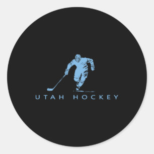 Eddy's Canyon Hockey Utah Hockey Classic Round Sticker