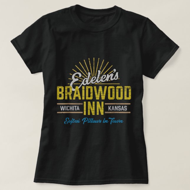 Edelen's Braidwood Inn Kansas Funny Classic Trendi T-Shirt (Design Front)