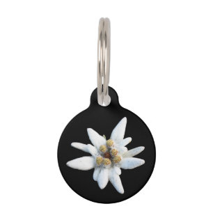 Edelweiss Bloom Pet Tag