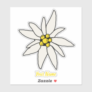 Edelweiss Chalet Flower Retro Huts Vintage Alm