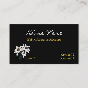 Edelweiss Flower Business / Calling Cards