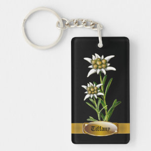 Edelweiss Personalised Key Ring