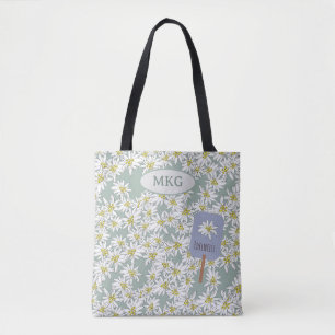 Edelweiss Sound of Music Elegant Hand-Illustrated Tote Bag