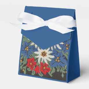 Edelweiss Swiss Alpine Flower Favour Box