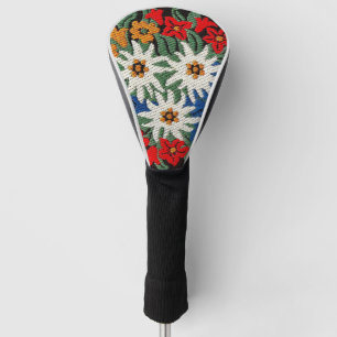 Edelweiss Swiss Alpine Flower Golf Head Cover