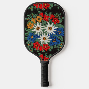 Edelweiss Swiss Alpine Flower Pickleball Paddle