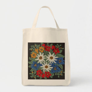 Edelweiss Swiss Alpine Flower Tote Bag