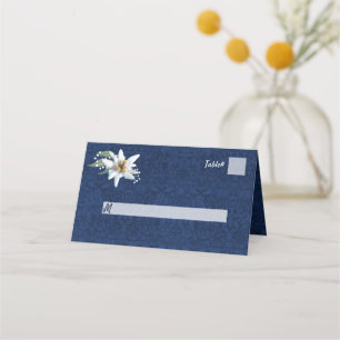 Edelweiss Wedding Place Place Card