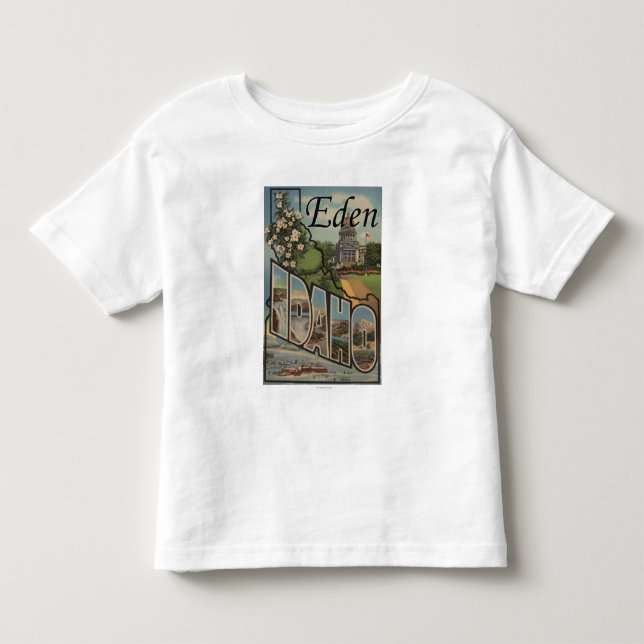 Eden, IdahoLarge Letter ScenesEden, ID Toddler T-Shirt (Front)