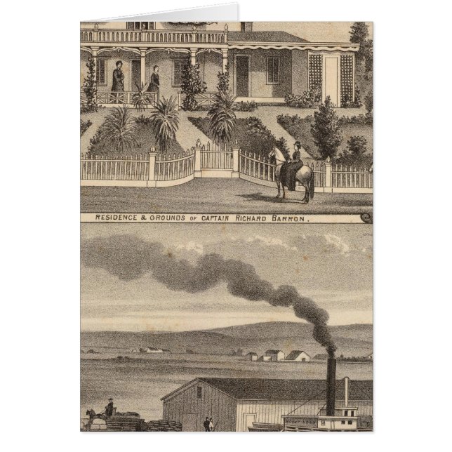 Eden Landing, Barron residence, warehouses (Front)