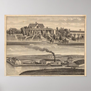 Eden Landing, Barron residence, warehouses Poster