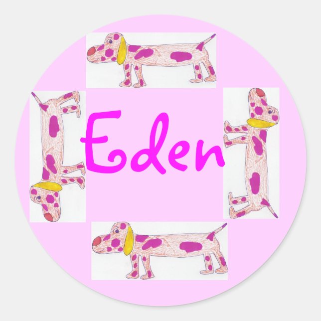Eden name sticker (Front)
