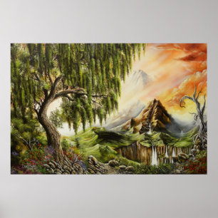 Eden Oil Paintings Poster