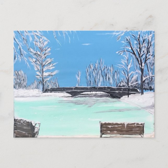 "Eden Park" glossy postcard (Front)