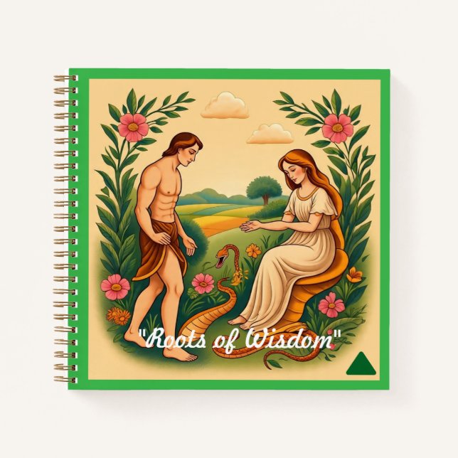 "Eden’s Silent Whisper" Notebook (Front)