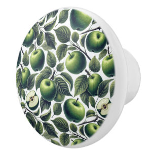 Eden's Apples Ceramic Knob