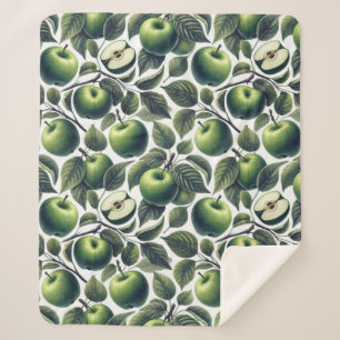 Eden's Apples Sherpa Blanket