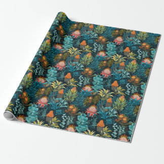 Eden's Secret Garden Pattern Wrapping Paper