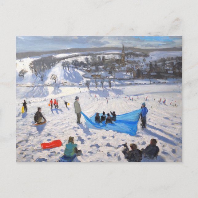 Edensor Village Chatsworth 2010 Postcard (Front)