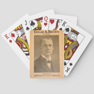 Edgar Alan  Brown Playing Cards