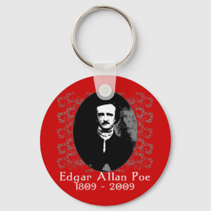Edgar Allan Poe 1809-2009 Anniversary T shirt Key Ring