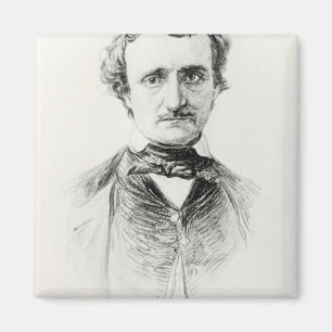 Edgar Allan Poe  1907 Magnet