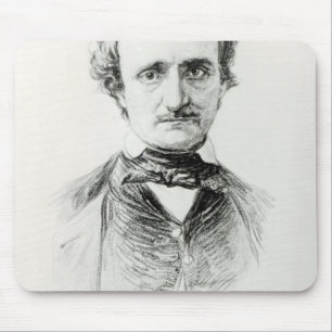 Edgar Allan Poe  1907 Mouse Mat