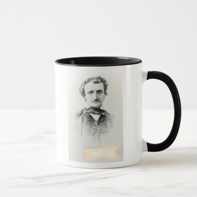 Edgar Allan Poe  1907 Mug (Right)