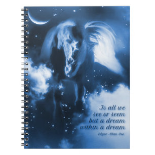 Edgar Allan Poe A Dream within A Dream Horse Notebook