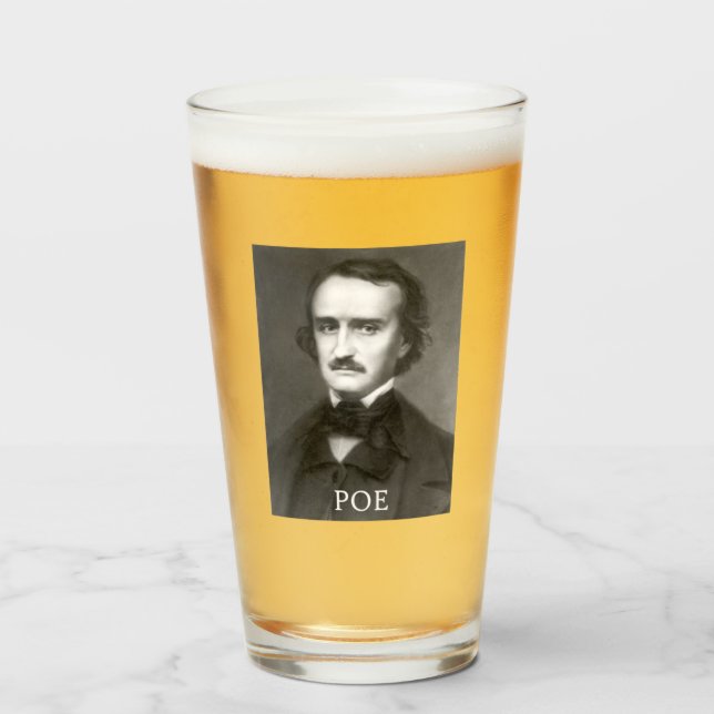 Edgar Allan Poe and the Raven Glass (Back Filled)