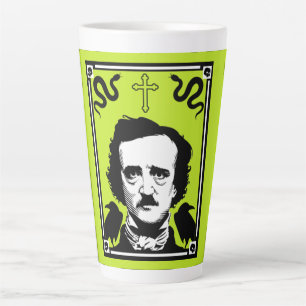 Edgar Allan Poe Anniversary January 19 Latte Mug