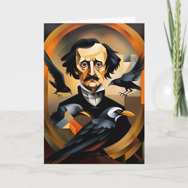 Edgar Allan Poe Card (Front)