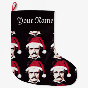 Edgar Allan Poe Christmas Stocking - Personalised