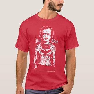 Edgar Allan Poe Classic Funny Horror Ravenattoo Mu T-Shirt