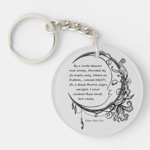  Edgar Allan Poe Dreamland Dream Poem  Keychain