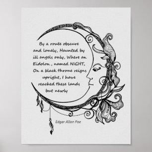  Edgar Allan Poe Dreamland Dream Poem  Poster