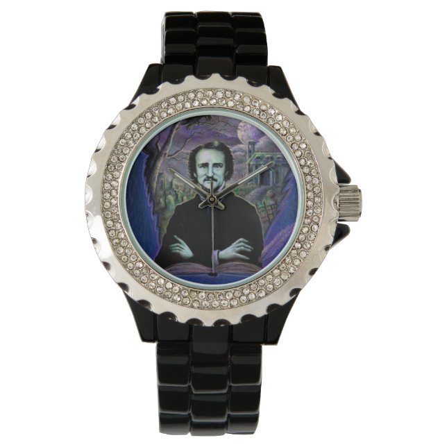 Edgar Allan Poe Gothic Watch (Front)