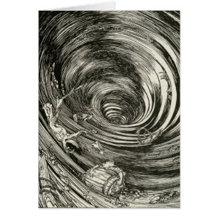 Edgar Allan Poe Maelstrom illus by Rackham