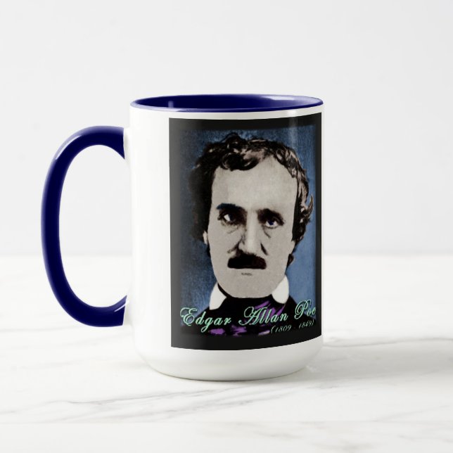Edgar Allan Poe Mug (Left)