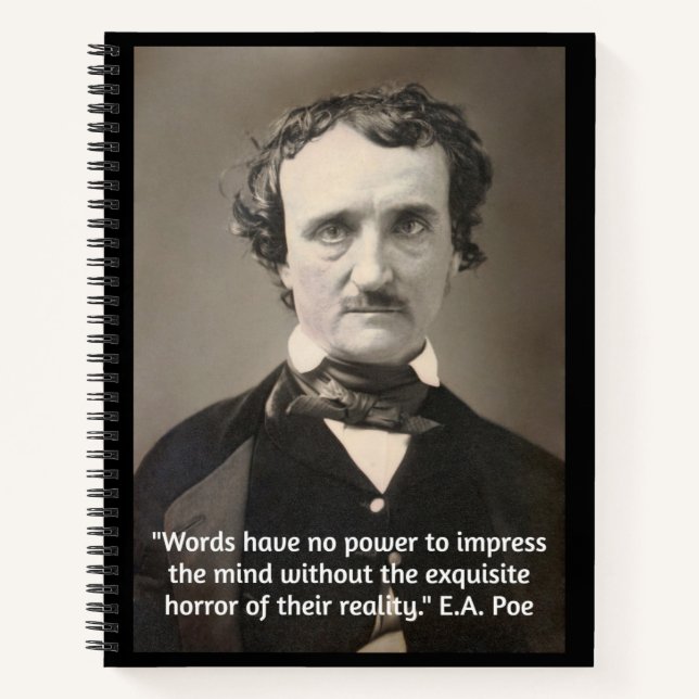 Edgar Allan Poe  Notebook (Front)
