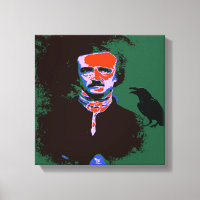 Edgar Allan Poe Pop Art Portrait
