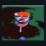 Edgar Allan Poe Pop Art Portrait Photo Print<br><div class="desc">Edgar Allan Poe was an American writer.He is best known for his  short stories,  particularly his tales of mystery and the macabre.</div>