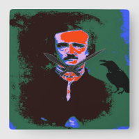 Edgar Allan Poe Pop Art Portrait